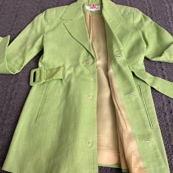 Vintage, 2-piece Linen Suit by Moon Light - Picture 10 of 11